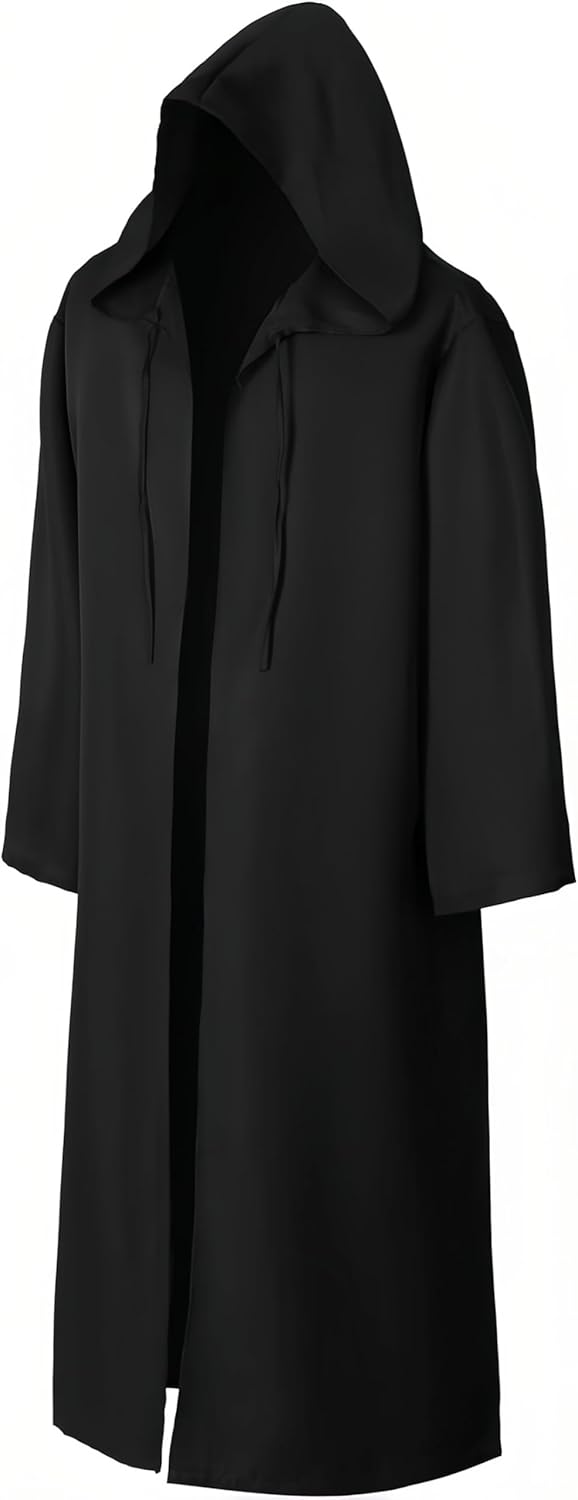 Hooded Robe Cloak Wizard Tunic Cosplay Costume for Adults â Halloween