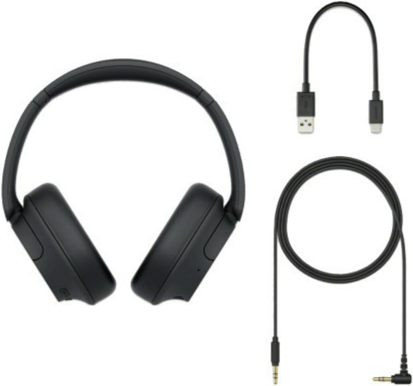 Sony WH-CH720N Wireless Bluetooth Noise Cancelling Over-Ear Headphones, Ambient Sound Mode, Lightweight Design, up to 35 hr battery life, iOS & Android - Black
