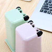 4 pcs Desktop Mini Trash Bin, Office Desktop Paper Bin, Plastic Desk Trash Can with Lid, Mini Desktop Waste Bin, for Home Living Room Kitchen Bedroom Bathroom Office