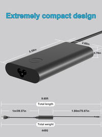 130W AC Charger for Dell Inspiron 14 16 plus 15 17 Precision 3520 5510 M5520 5520 5530 5540 XPS 12 13 15 7590 9550 9560 9570 9360 Laptop Inspiron 27 24 22 20 OptiPlex 3000 5000 7000 AIO Desktop