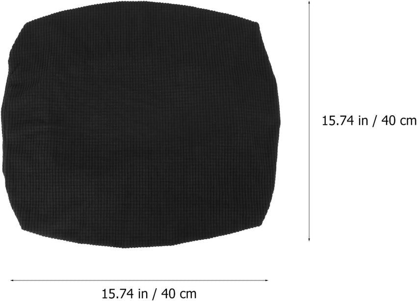 Piano Stool Cover Elastic Full-Wrap Soft Protector for Home Hotel Meeting â 15.7x15.7 Inch