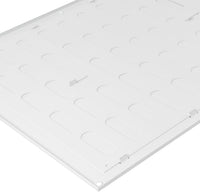 Repa Market 16" x 12" Inch (Outer Dimensions) White Adjustable Air Wall Vent Cover - Indoor Outdoor Metal Grille Heating Cooling Ventilation for Home Garage Shed Open and Close Register (400 x 300 mm)