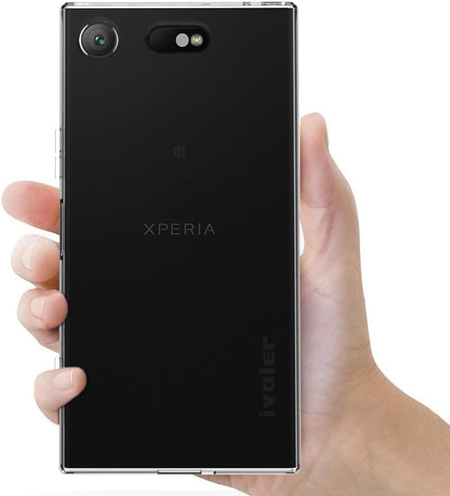 MaiJin Case for Sony Xperia XZ1 Compact (4.6 inch) Soft TPU Rubber Gel Bumper Transparent Back Cover