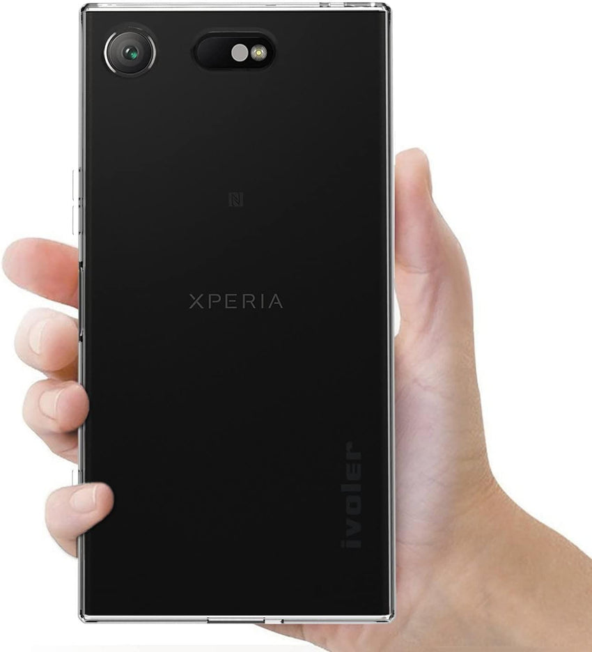 MaiJin Case for Sony Xperia XZ1 Compact (4.6 inch) Soft TPU Rubber Gel Bumper Transparent Back Cover