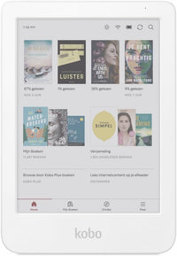 Kobo Clara Colour | Colour eReader | 6" Glare-Free Colour and Ink Kaleido 3 Display | Dark Mode Option | Waterproof | Audiobooks | 16GB of Storage (White)