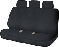 Rear Seat Protector Waterproof Hard-Wearing Universal Fit â Black