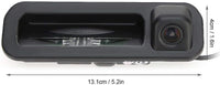Reverse Camera Fit for Focus MK3 11-14,CCD HD Car Trunk Handle Rear View Camera Waterproof Reverse Monitoring DC 12V