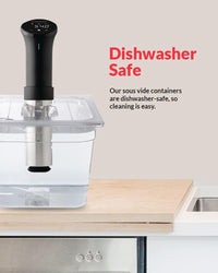 Sous Vide Container Water Tank Compatible with Inkbird ISV-1000 CLEAR 11.6L