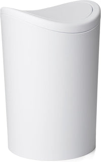 Tatay Bathroom Bin Swing Lid 6L - White