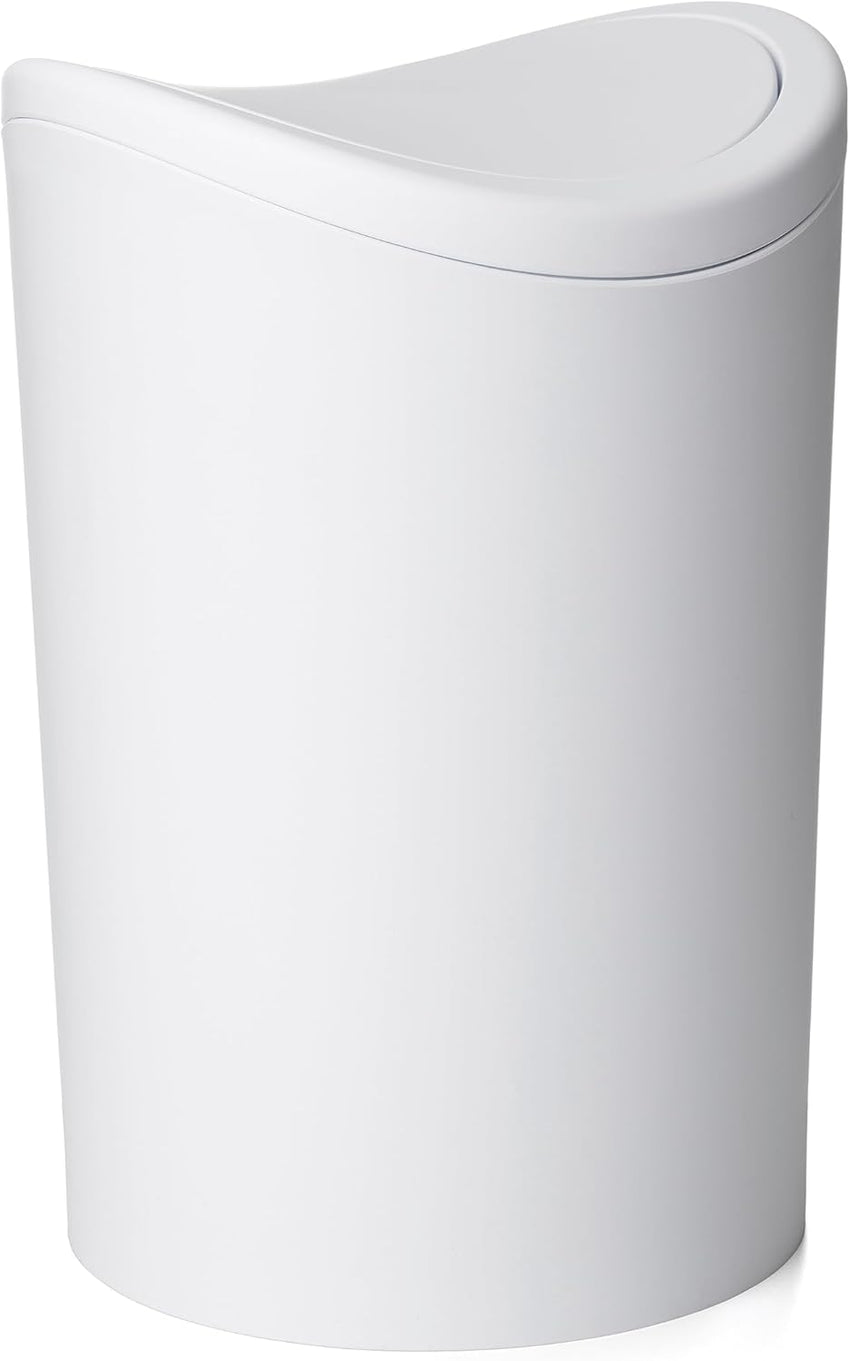 Tatay Bathroom Bin Swing Lid 6L - White