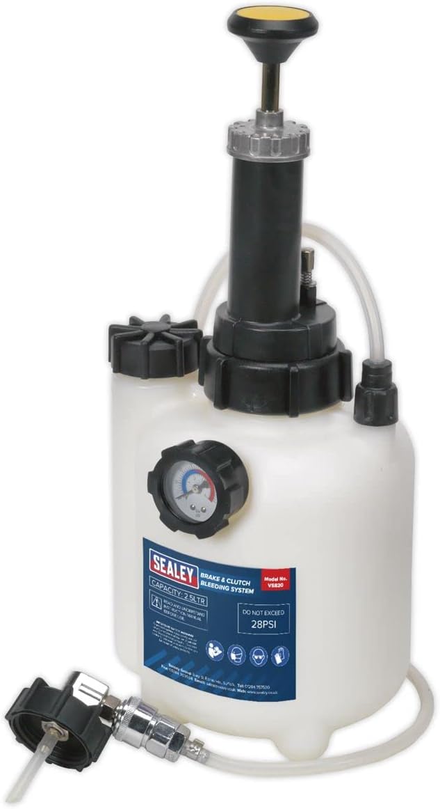 Sealey Vs820 Brake And Clutch Bleeding System USED