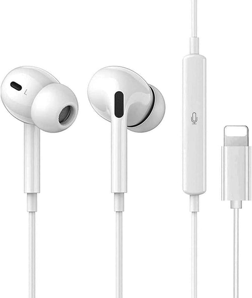 Epigram Earphones for iPhone,Headphones,In-Ear Stereo Noise Isolating Earbuds, Mic and Volume Control Compatible with iPhone 7/7 Plus/8/8 Plus/XS/XR/X/SE/11 Pro/11 Pro Max/12/12 Pro/13/13 Pro