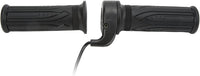 1 Pair Electric Bike Throttle 12V-72V 3 pin connection,20X Full Twist Skid Resistance Electric Bike Accelerator Grips with SM Plug