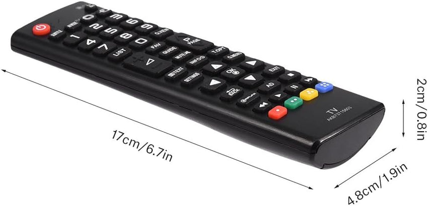 Universal Remote Control INCLUDING Batteries for AKB73715603, TV Remote Control Replacement for AKB73715603 42PN450B 47LN5400 50LN5400 50PN450B