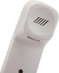 Cocoarm Corded Landline Phone, ABS Material, Wall/Table Mount, No Battery Required, UK Telephone Line (White)