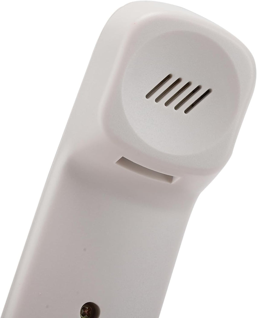 Cocoarm Corded Landline Phone, ABS Material, Wall/Table Mount, No Battery Required, UK Telephone Line (White)