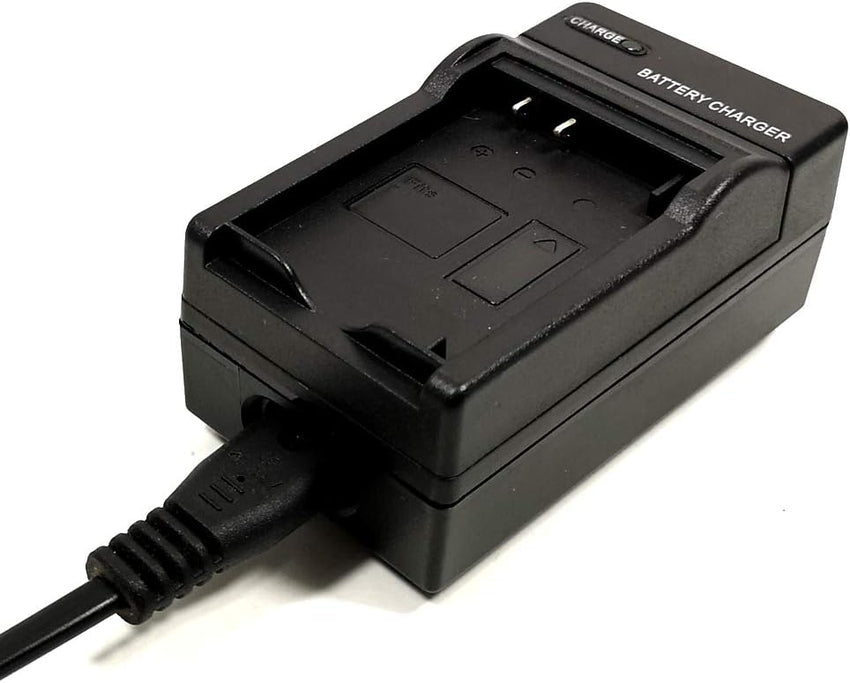 Single Mains/Car Battery Charger for PANASONIC DMW-BLE9 BLE9E DMW-BLG10 BLG10E DMW-BLH7E Lumix DC-TZ90 DMC-GF3 DMC-GF5 DMC-GF6 DMC-GX7 DMC-GX85 DMC-LX100 DMC-TZ80 DMC-TZ81 DMC-TZ100 DMC-TZ101