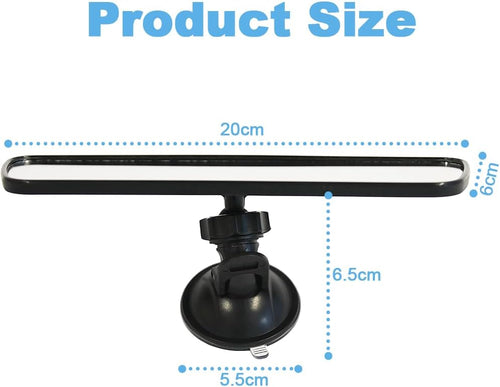 Instructor Interior Rear View Mirror Secondary Convex â Universal