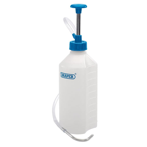 Draper Multi-Purpose Portable Fluid Pump | 1L Engine Fuel Oil Water Pump | Brake Fluid Bleeding Pump | 23242