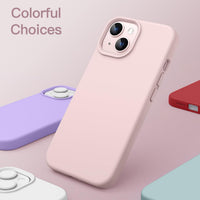 JETech Silicone Case for iPhone 13, Pink
