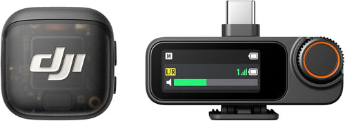 DJI Mic 3 (1 TX + 1 RX), Wireless Lavalier Mic for iPhone/Camera/Android, Ultralight, Extended Operating Time & Fast Charging, 400m Transmission, Noise Cancelling, Vlog, Streaming