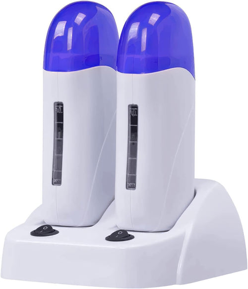 Waxing Kit, Roll On Wax Heater for Full Body Waxing, Electric Wax Warmer Machine for Hair Removal, Depilatory Waxing Heater for Home Salon Use