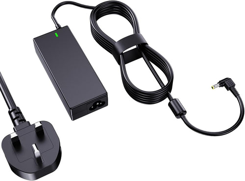 Yisbat 19V Monitor power cable Compatible with HP Pavilion Monitor 20" 21.5" 22" 23" 23.8" 25" 27" IPS LED HD Display HP27f 27xi 27fw 27es 27ea 27fh 27w 32f 24ea 24fh 24f 24m 24y
