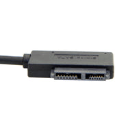 cablecc USB 3.0 to 7+6 13pin Slimline Sata Adapter Cable for Laptop Cd DVD ROM Optical Drive