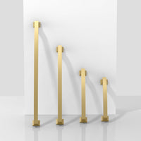 Cabinet Pulls 10-Pack Brushed Gold 192mm Zinc Alloy Kitchen Handles Brushed Gold 192mm