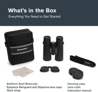 Celestron 71346 8 x 42 Outland X Binocular, Black
