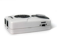 Geemarc CL11 - Telephone Ringer Amplifier with Bright Flashing Light - Works with Landline Phones - Wall Mountable - Ideal for Noisy Environments and Hearing Impaired People, White