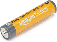 Amazon Basics 20-Pack AAA Alkaline High-Performance Batteries, 1.5 Volt, 10-Year Shelf Life