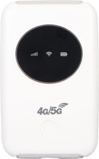 5G Router with SIM Slot Unlocked, 4G LTE Mobile WiFi Router Portable Travel Mi-Fi Hotspot 5G & 4G MiFi Device, Connection with Up to 10 Devices 300Mbps