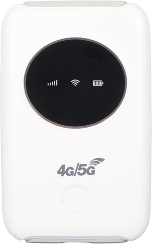 5G Router with SIM Slot Unlocked, 4G LTE Mobile WiFi Router Portable Travel Mi-Fi Hotspot 5G & 4G MiFi Device, Connection with Up to 10 Devices 300Mbps