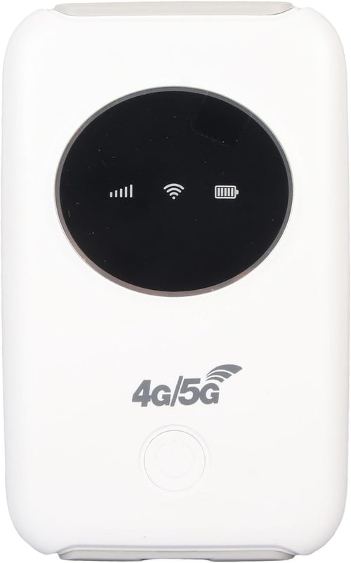 5G Router with SIM Slot Unlocked, 4G LTE Mobile WiFi Router Portable Travel Mi-Fi Hotspot 5G & 4G MiFi Device, Connection with Up to 10 Devices 300Mbps