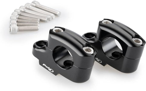 Puig Pullback Risers for Handlebars 21751N Black. Solid build