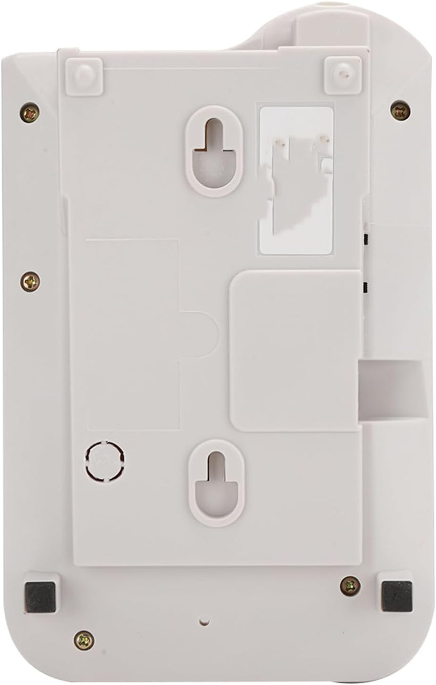 Cocoarm Corded Landline Phone, ABS Material, Wall/Table Mount, No Battery Required, UK Telephone Line (White)