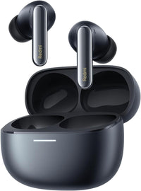 XIAOMI Redmi Buds 6 Pro - Wireless Bluetooth Headphone in-ear, Triple Drivers, Dimensional Audio,55dB ANC, 4KHz Wide Frequency, Hi-Res Sound, LDAC, Up to 9.5h+36h Battery Life, IP54, Space Black