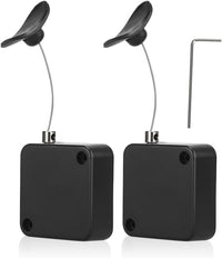OSALADI 2pcs Retractable Remote Control Tether with Adjustable Locking Leash Length Clasp Remote Security Lock Remotes Rescue for Tv Remotes Gaming Controller