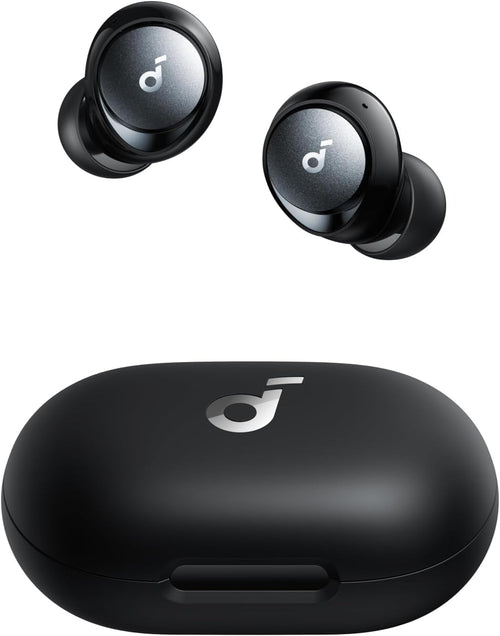 soundcore by Anker Space A40, Wireless Headphones, Automatic Noise Cancelling up to 98%, 50h Playback, Hi-Res Sound, Comfortable Design, App Control (Refurbished)