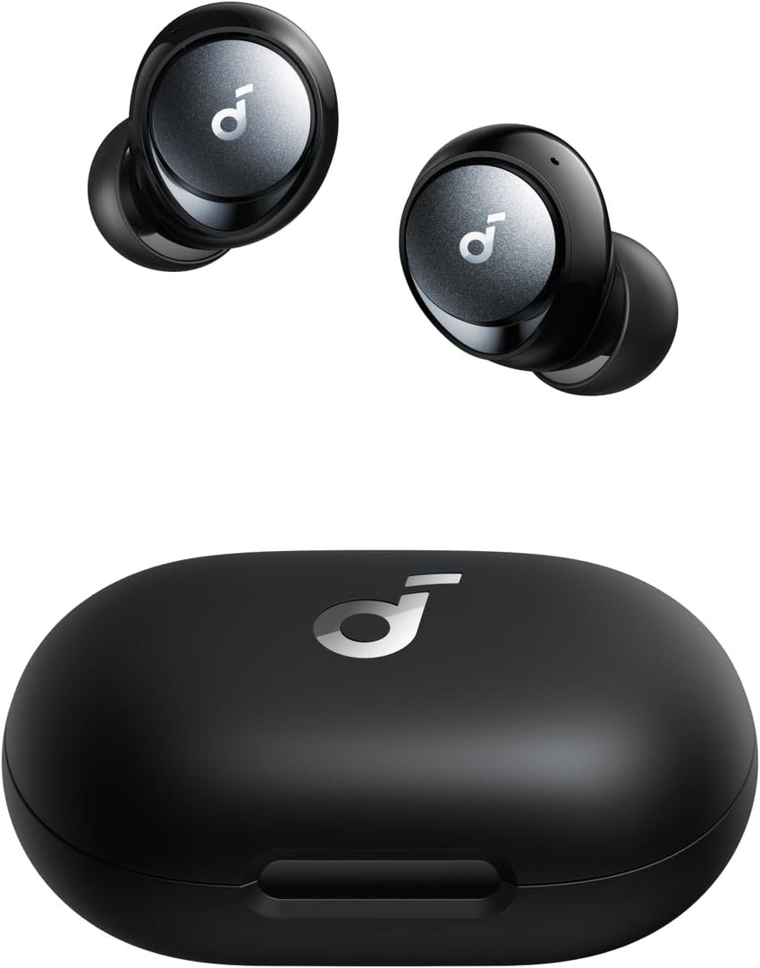soundcore by Anker Space A40, Wireless Headphones, Automatic Noise Cancelling up to 98%, 50h Playback, Hi-Res Sound, Comfortable Design, App Control (Refurbished)