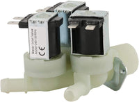 TOPINCN 3-Way Electric Solenoid Valve N/C for Water Inlet AC 220V G3/4 â Brass
