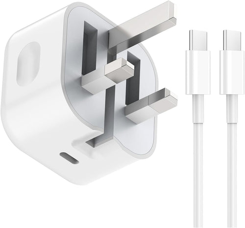 USB C Charger for 15/15 Pro Max/Plus, 20W Fast Charging USB C Charger Block Wall Plug Power Adapter with Long USB C Cable for Phone 15 Pro Max Plus Pad Pro 12.9/11 inch Google Pixel 8/7/6