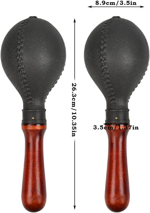 Maracas Percussion Instrument Shakers with ABS Plastic Shells â Big
