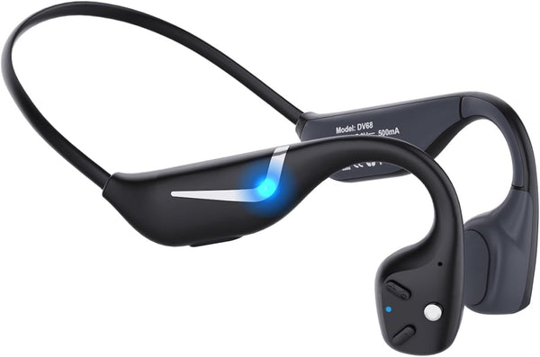 Monodeal Bone Conduction Headphones, Bluetooth 5.3 Open Ear Headphones, running headphones IP67 Waterproof Wireless Sports for Runners, Cycling, Hiking