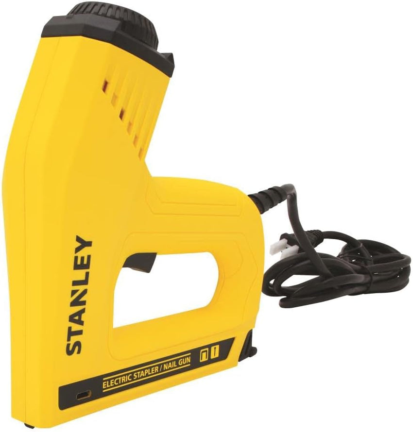 STANLEY 2in1 Heavy Duty Electric Stapler Nail Gun Compact Safety Switch â 0-TRE550