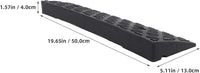 iplusmile Rubber Threshold Ramps for Cars Wheelchair Driveway Curb Ramps â Durable