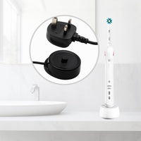 Replacement for Oral B Toothbrush Charger UK Compatible with Braun Toothbrush Charger Oral-B Model 3708 3710 3756 3764 3765 3766 3767 3771 3772 4729 4736 Oral-B Pro IO3 IO4 IO5 IO6 Vitality Genius X