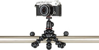 JOBY Vert 3K, L-Bracket for Photos and Videos, Combinable with GorillaPod 3K Kit, Table Tripod for Mirrorless and CSC Cameras, Vlogging Camera, YouTuber and Tik Toker Content Creation , Red