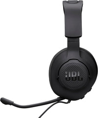 JBL Quantum 100M2 Wired Over-Ear Gaming Headset with JBL QuantumSOUND Signature and 3.5 mm Headphone Jack, Multi-Platform Compatibility, Detachable Mic, Mute Option, Black
